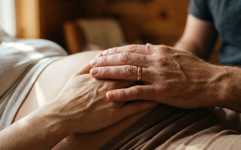 Haptonomie et grossesse : créer un lien affectif avec bébé in utero